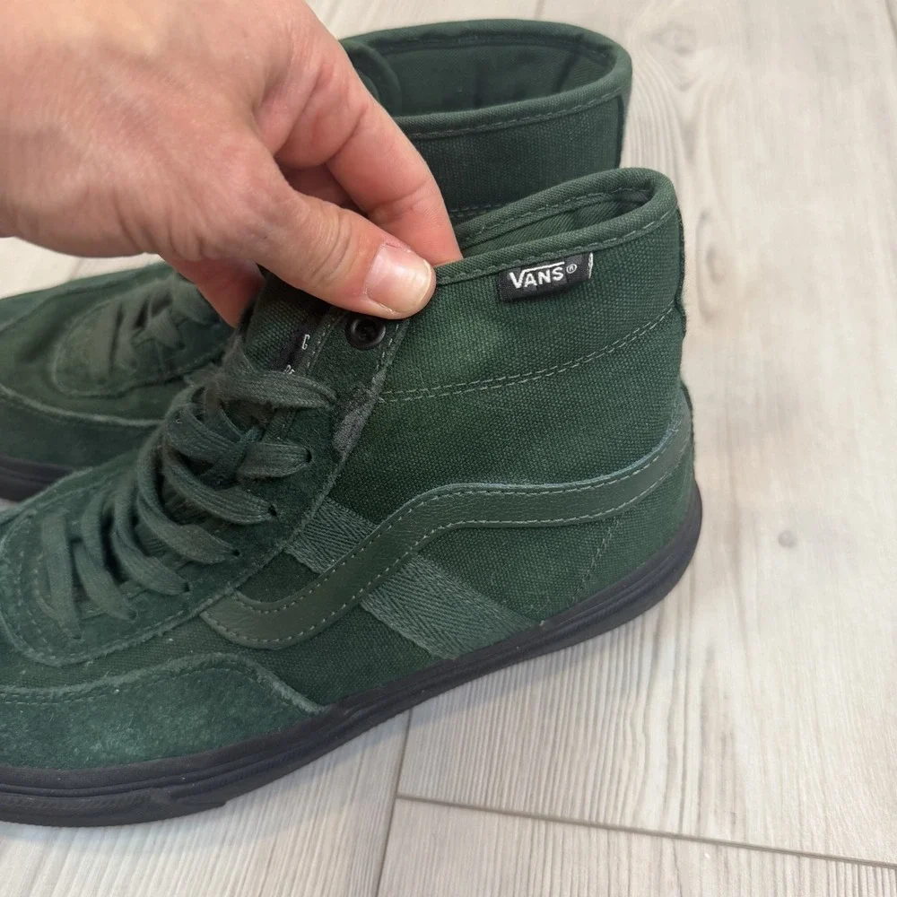 Vans Gilbert‎ Crockett Pro Shoes Men 7 / Women's 8.5 US Hunter Green High Top